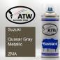 Preview: Suzuki, Quasar Gray Metallic, ZMA: 400ml Sprühdose, von ATW Autoteile West.